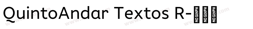 QuintoAndar Textos R字体转换